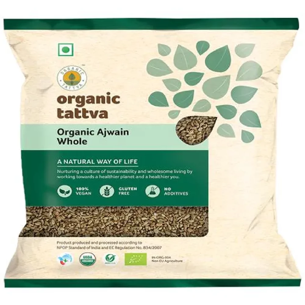 Organic Tattva Organic Ajwain Whole, 100 g-1.webp
